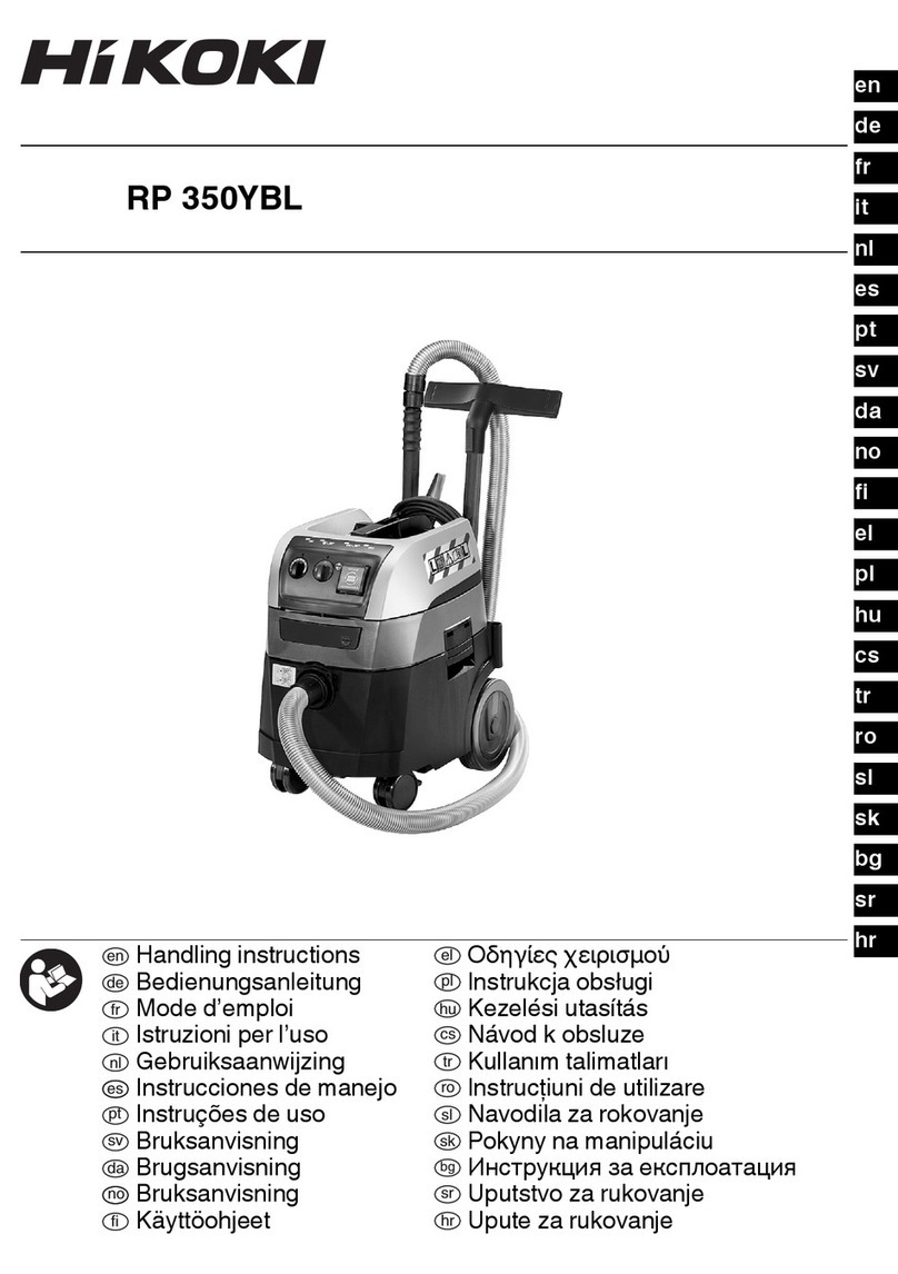 HIKOKI RP 350YBL User manual HIKOKI RP 350YBL User manual