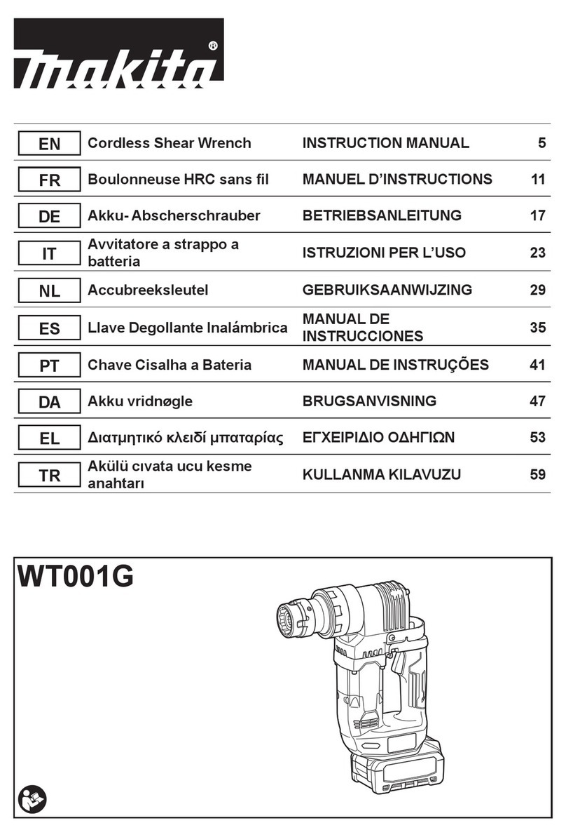 Makita WT001G instruction manual
