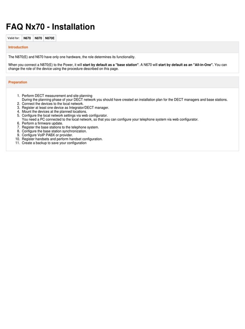 Gigaset N870 Faq