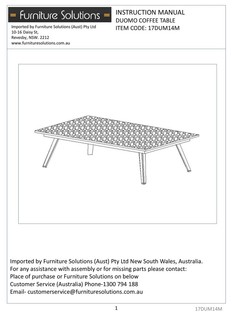 Furniture Solutions 17DUM14M User manual