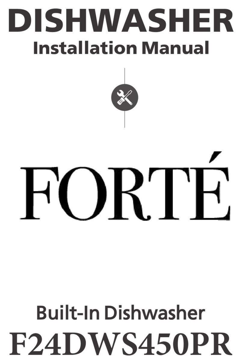 Forte F24DWS450PR User manual Forte F24DWS450PR User manual