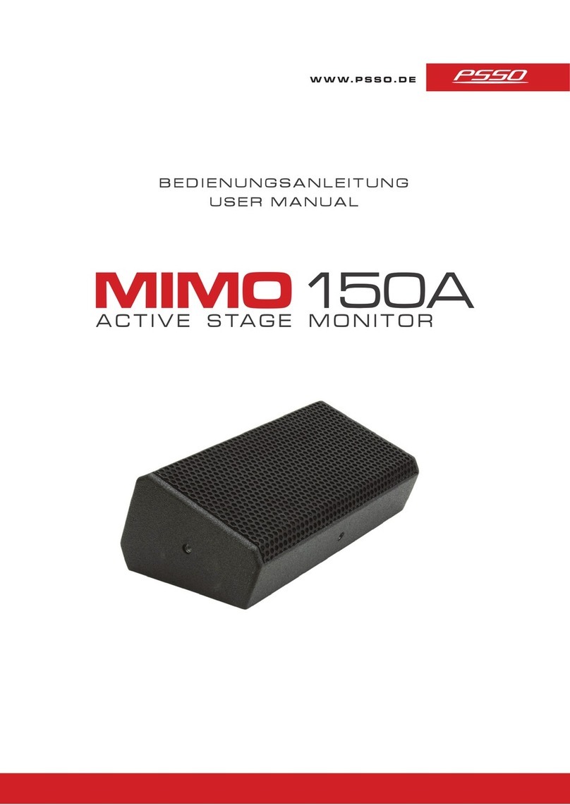 PSSO MIMO 150A user manual