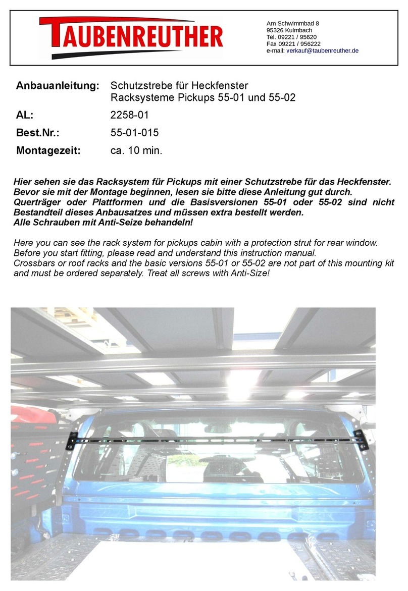 TAUBENREUTHER 2258-01 User manual