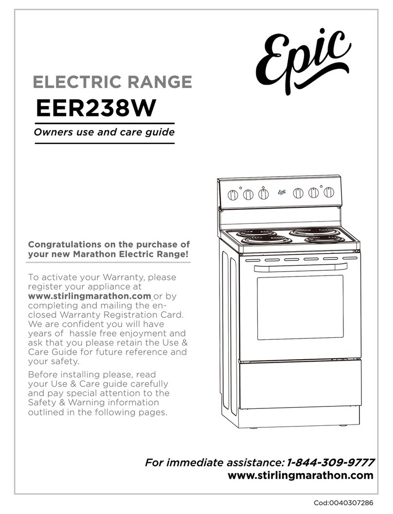 Epic EER238W User manual