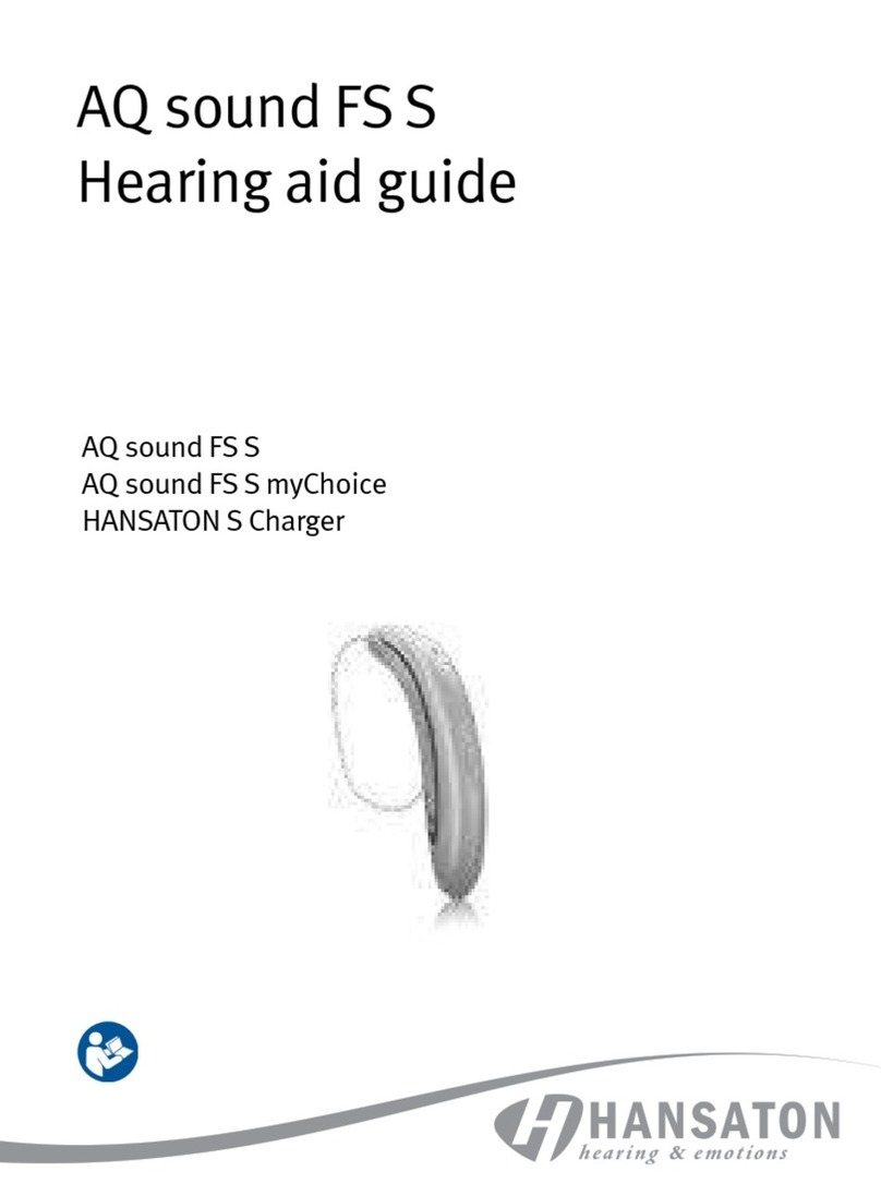 Hansaton AQ sound FS S User manual