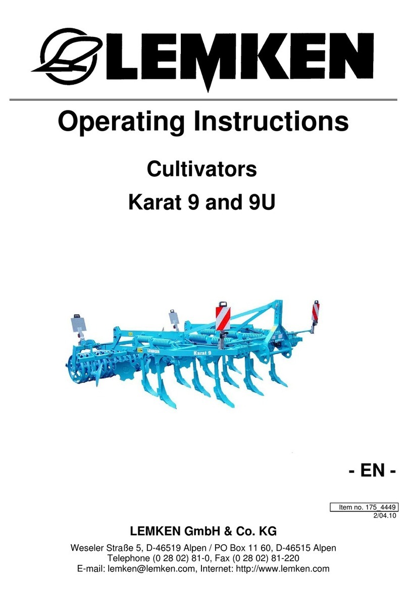 LEMKEN Karat 9 User manual