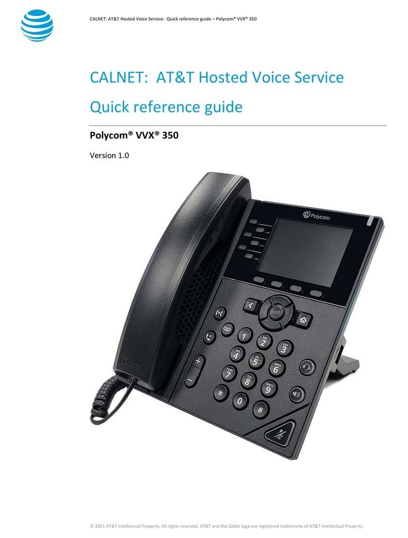 Polycom VVX 350 User manual