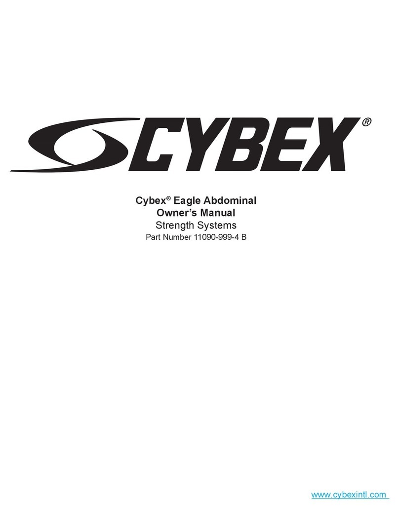 CYBEX Eagle Abdominal User manual