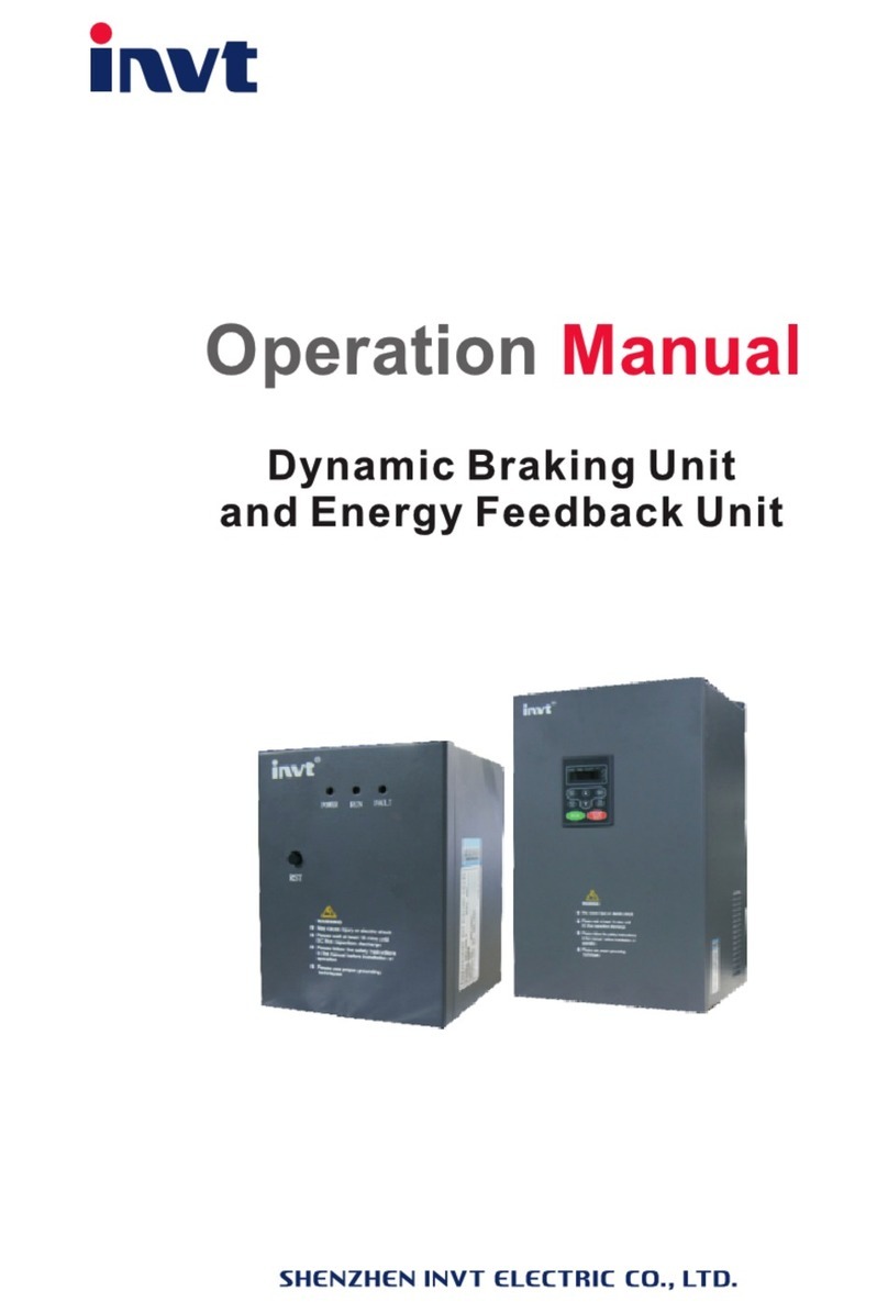 INVT DBU-055-2 Operation manual