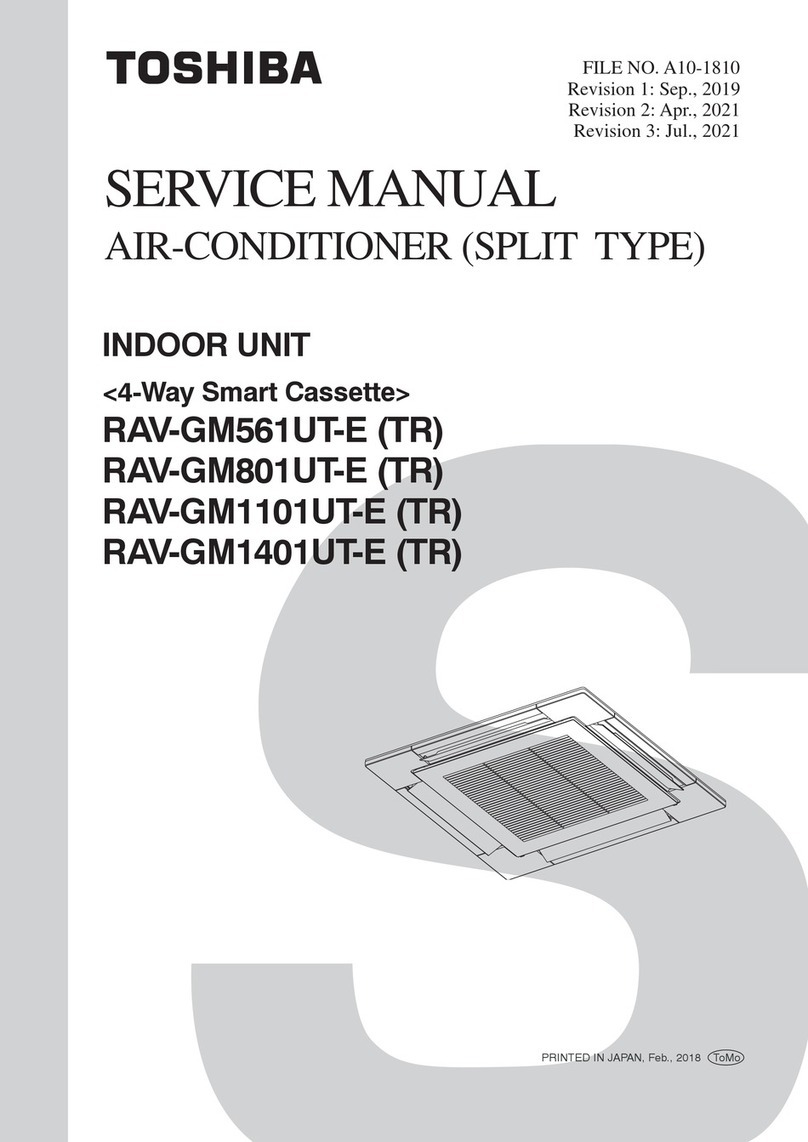 Toshiba RAV-GM561UT-E User manual