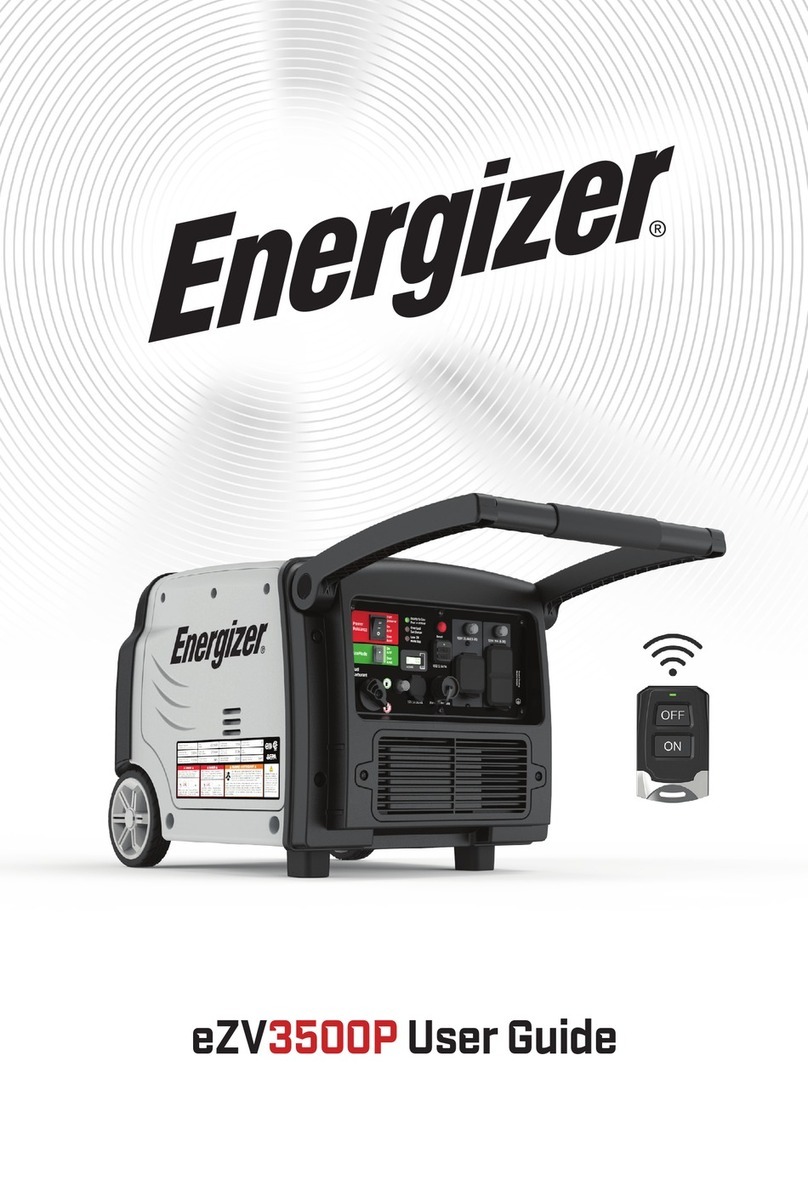 Energizer eZV3500P user guide