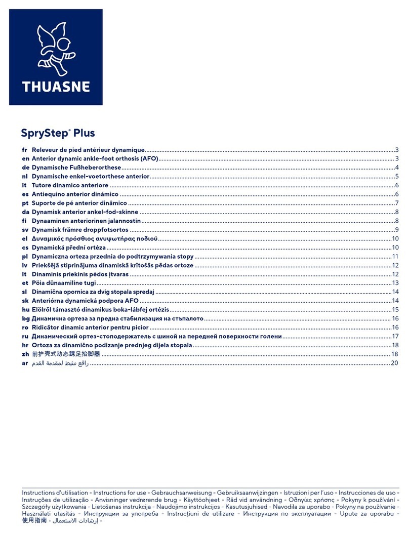 Thuasne SpryStep Plus User manual