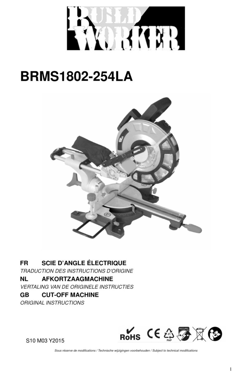 Build Worker BRMS1802-254LA Original instructions