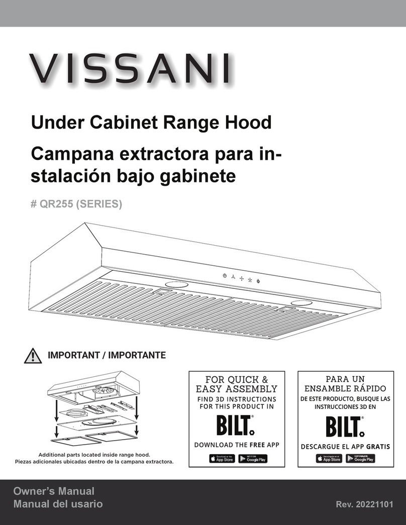 Vissani QR255 Series User manual