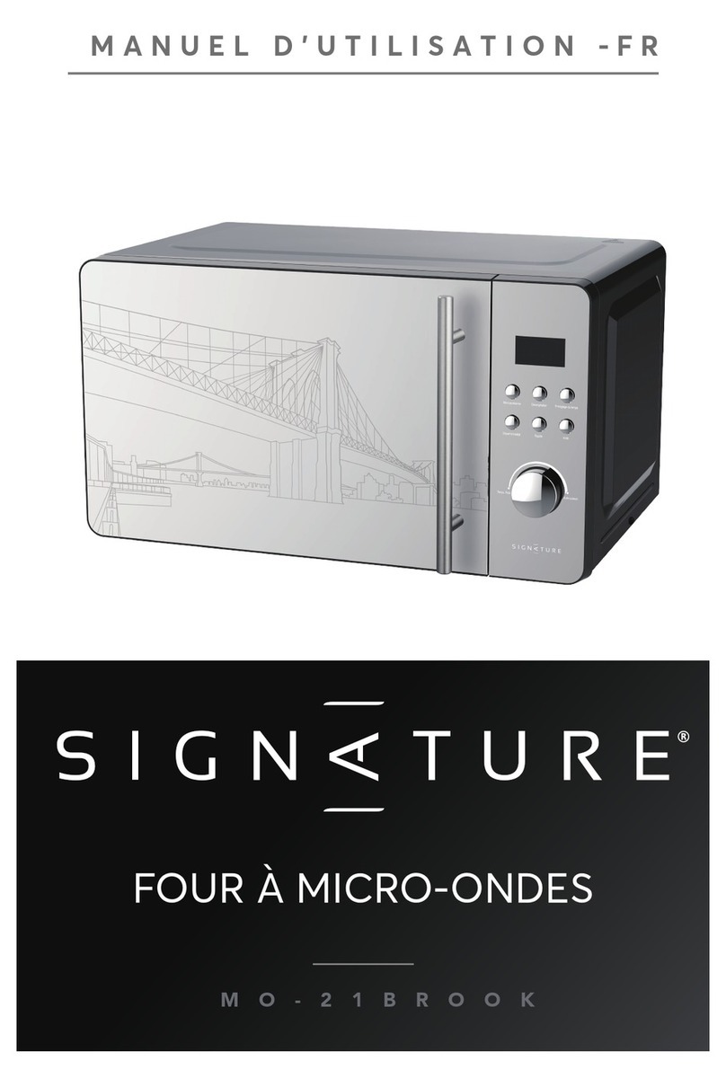 Signature MO-21BROOK User manual Signature MO-21BROOK User manual