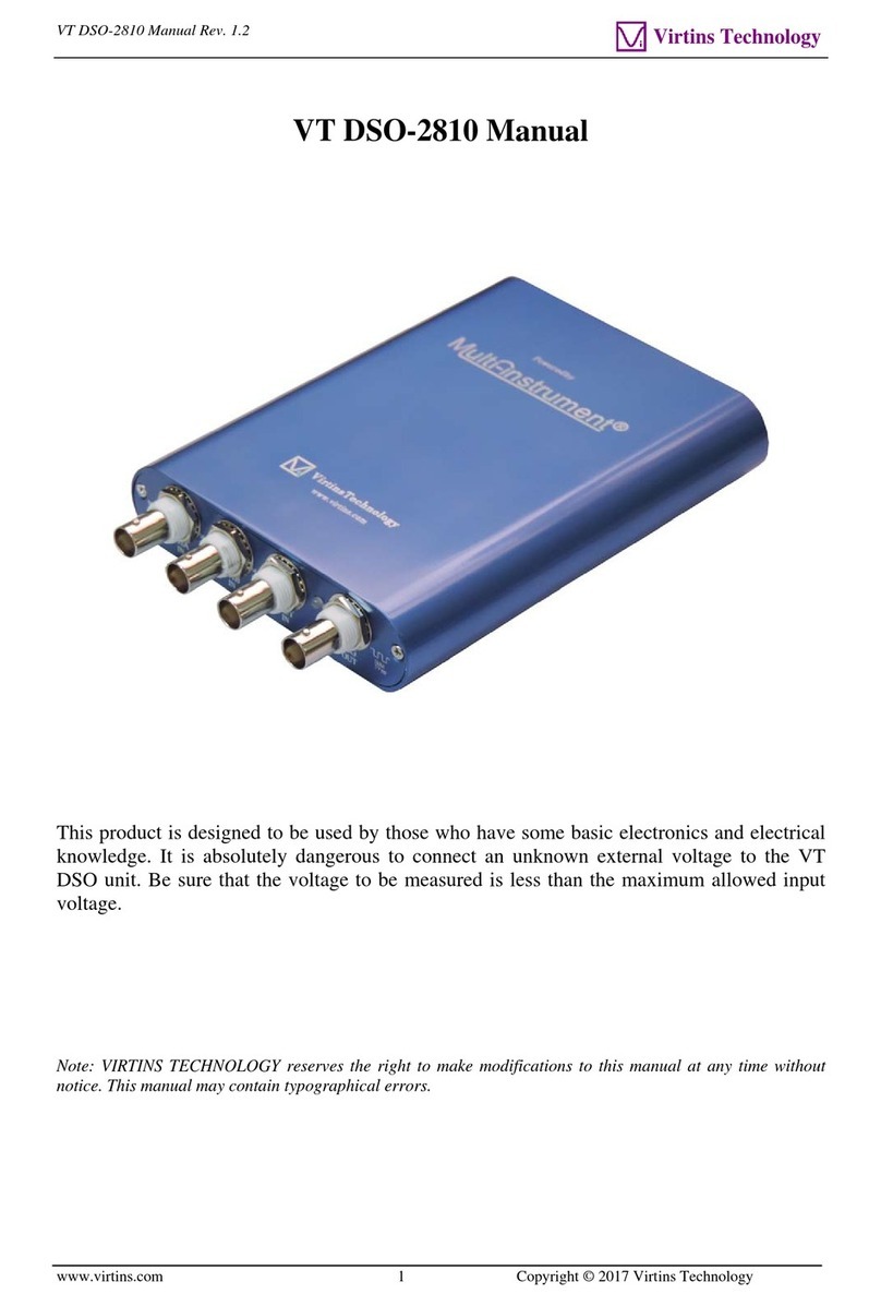 Virtins technology VT DSO-2810 manual Virtins technology VT DSO-2810 manual