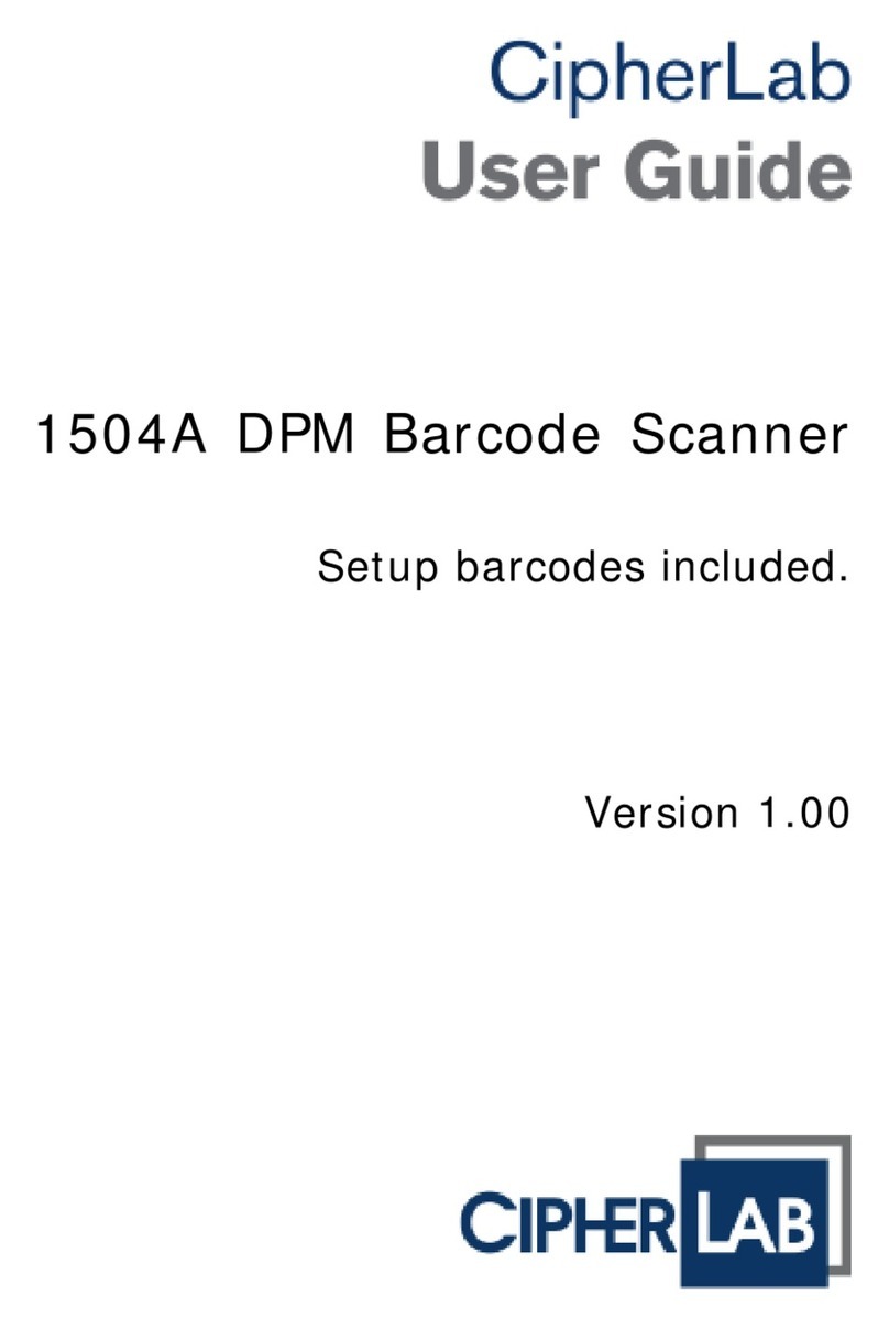 CipherLab 1504A User manual