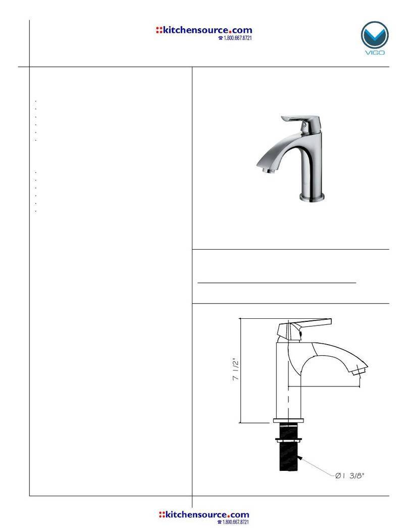 VIGO VG01028 quick start guide