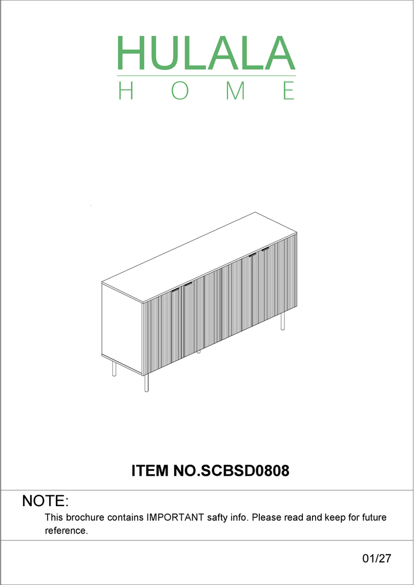 HULALA HOME SCBSD0808 User manual HULALA HOME SCBSD0808 User manual