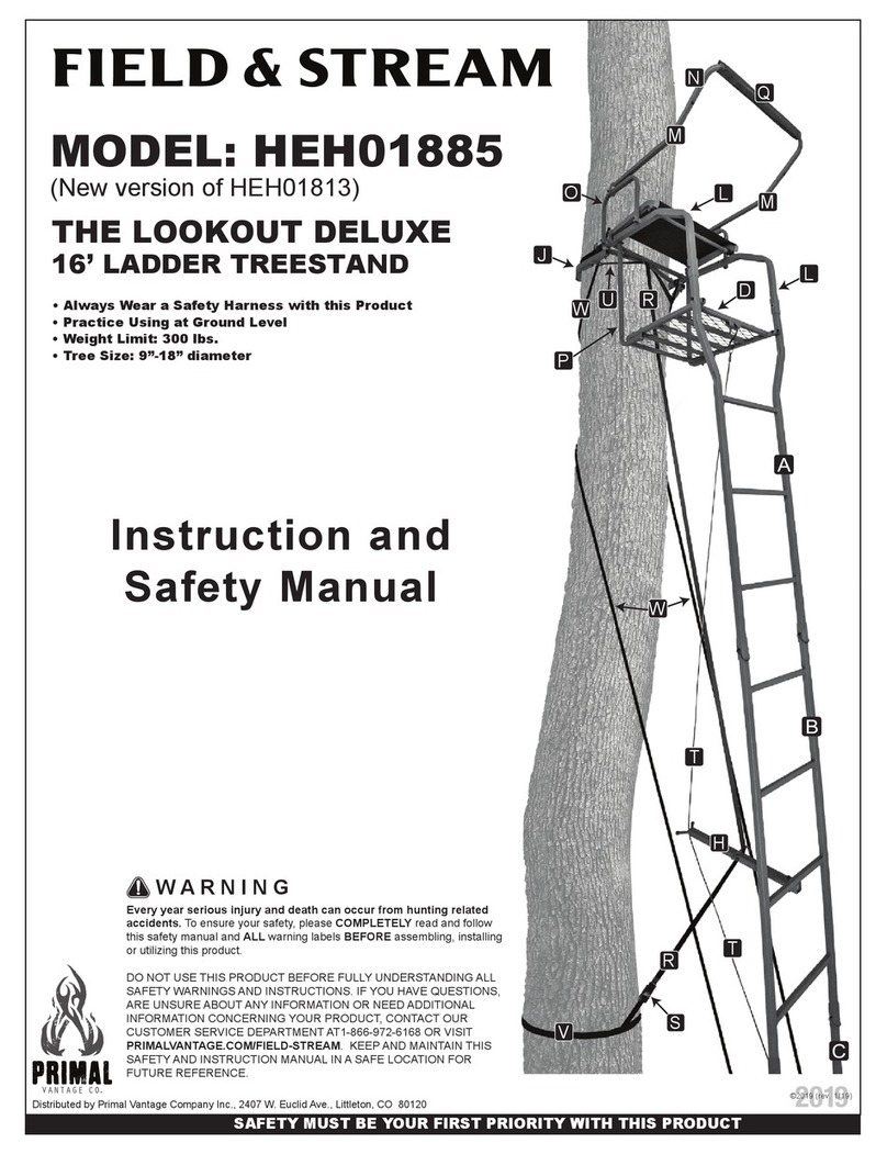 Primal Vantage FIELD & STREAM HEH01885 Instruction Manual