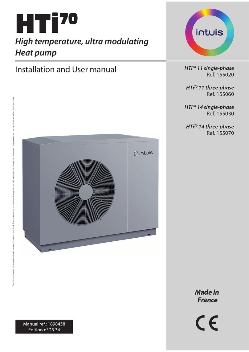 Noirot Intils HTi70 Installation and user manual