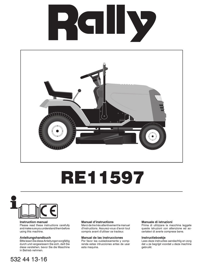 Rally RE11597 instruction manual