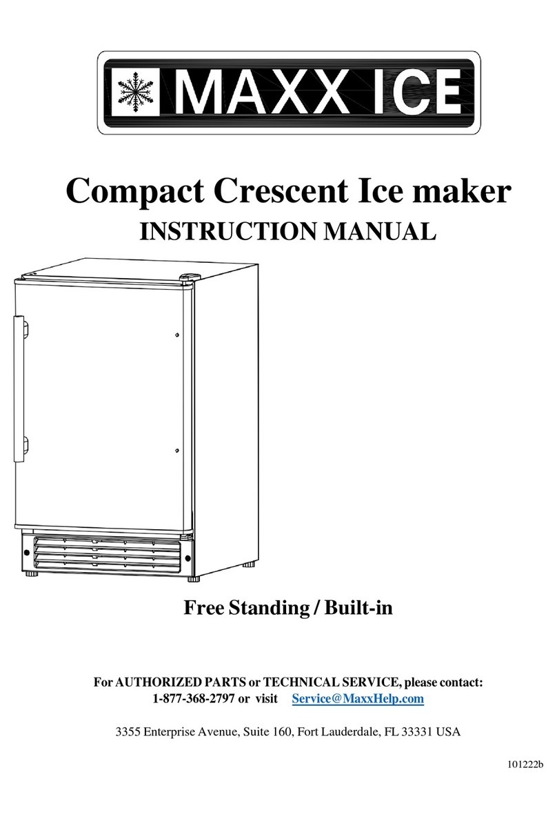 Maxx Ice MIMCB15C User manual