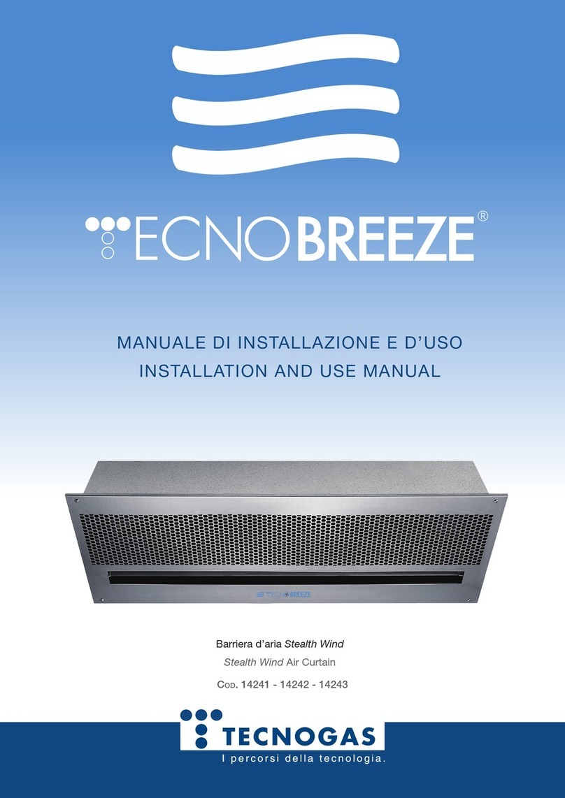 Tecnogas TECNOBREEZE Stealth Wind Guide
