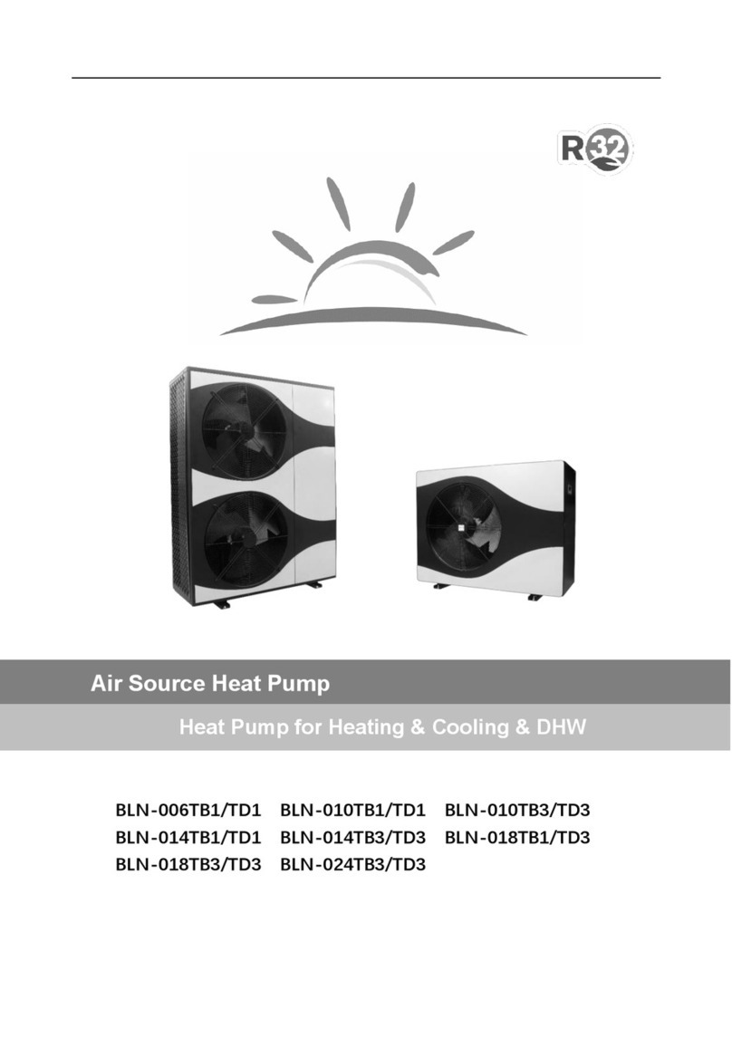 Termojet BLN-006TB1 User manual