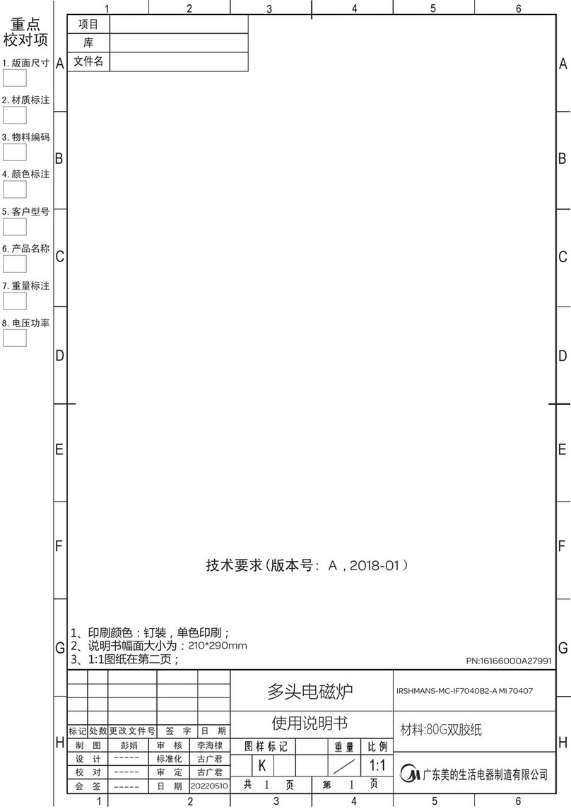 Irshmans MI 70407 manual
