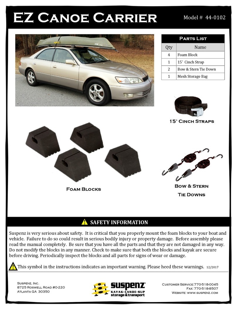 SUSPENZ 44-0102 manual
