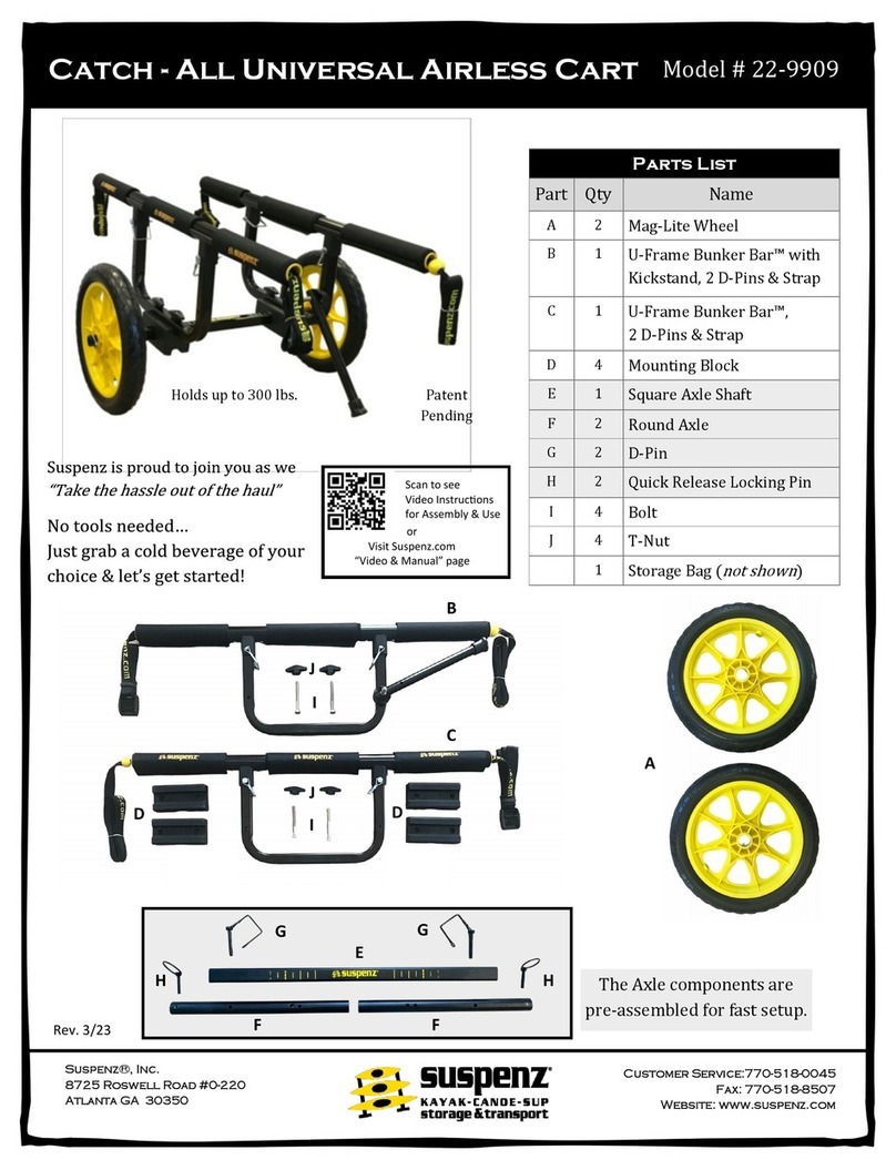 SUSPENZ 22-9909 manual