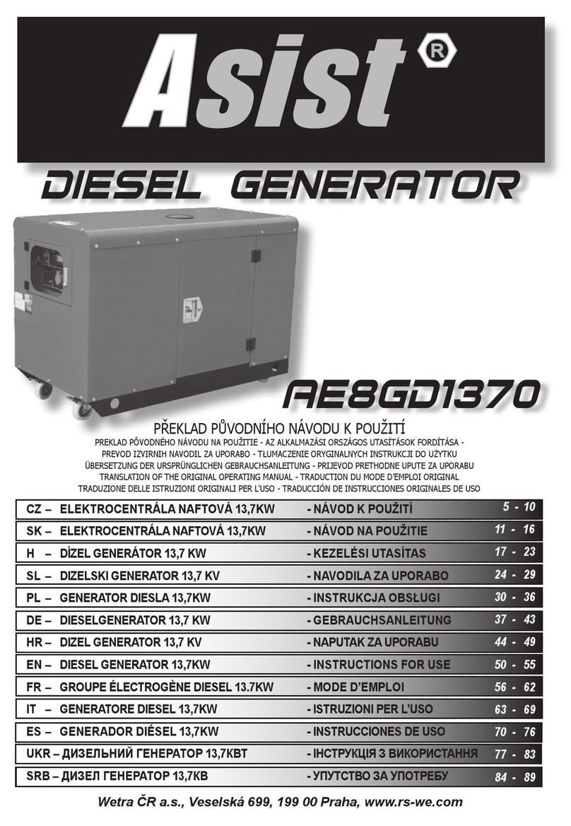 Asist AE8GD1370 Instructions for use