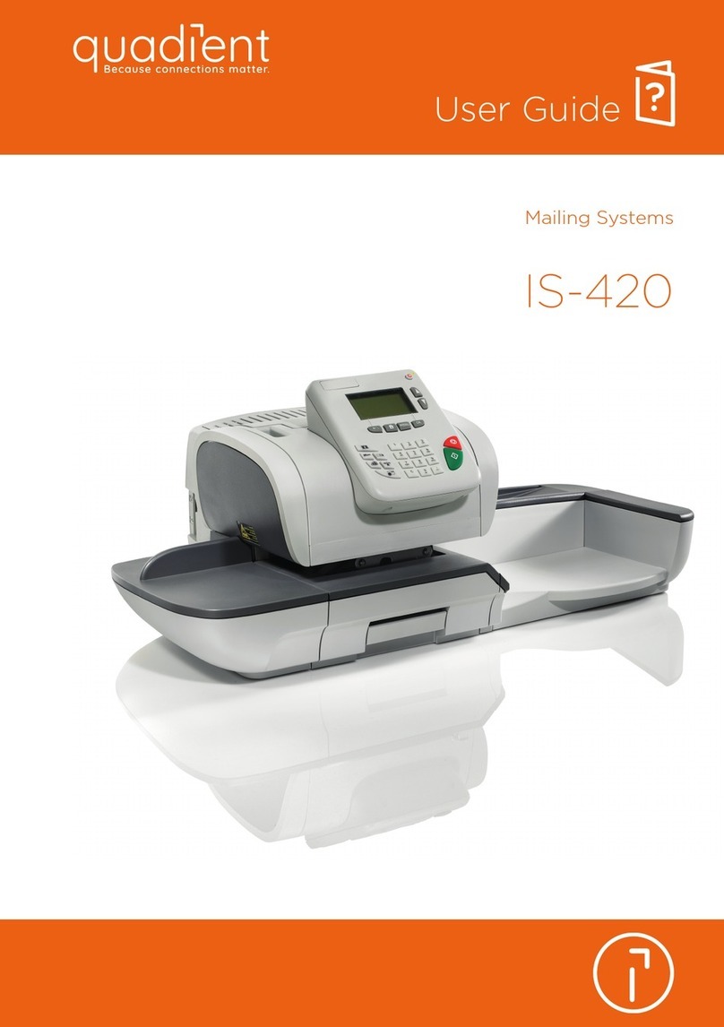 quadient IS-420 User manual