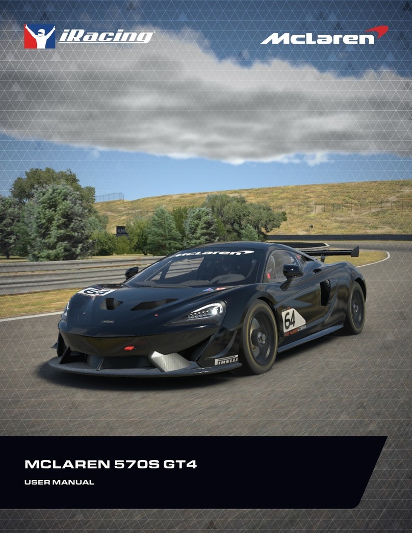 iRacing MCLAREN 570S GT4 User manual iRacing MCLAREN 570S GT4 User manual
