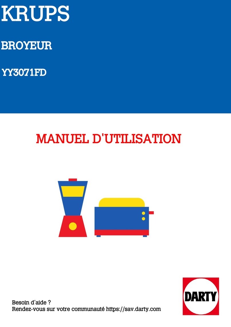 Krups YY3071FD User manual