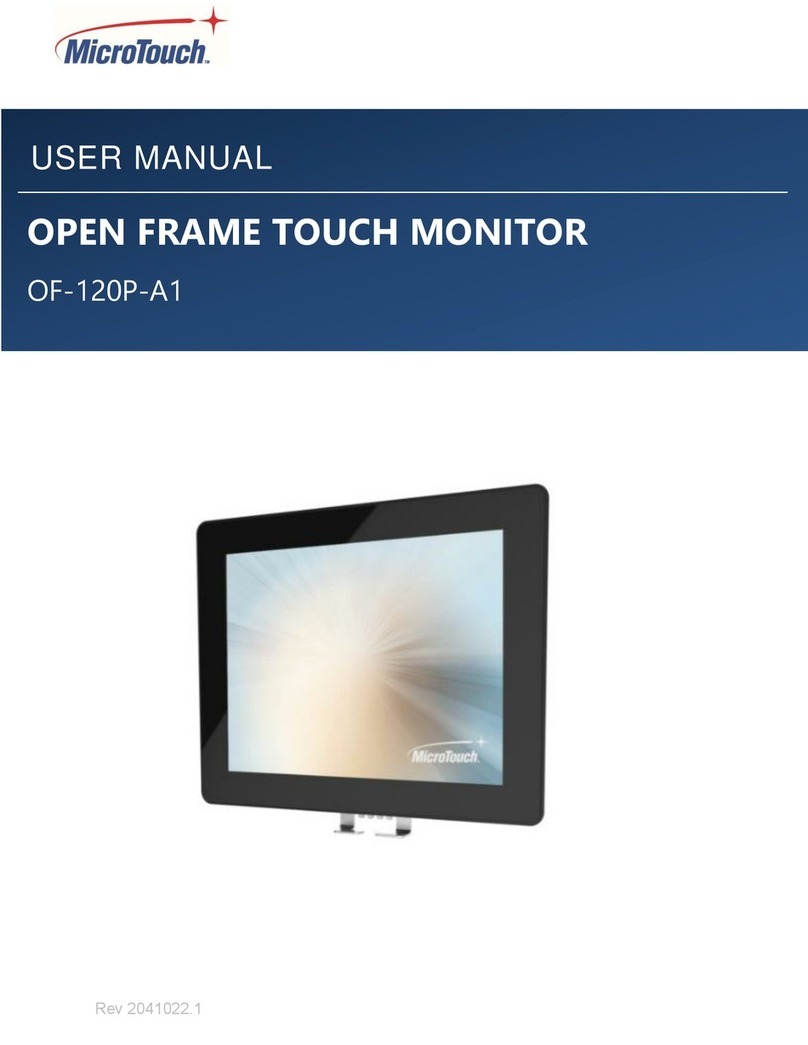 MicroTouch OF-120P-A1 User manual
