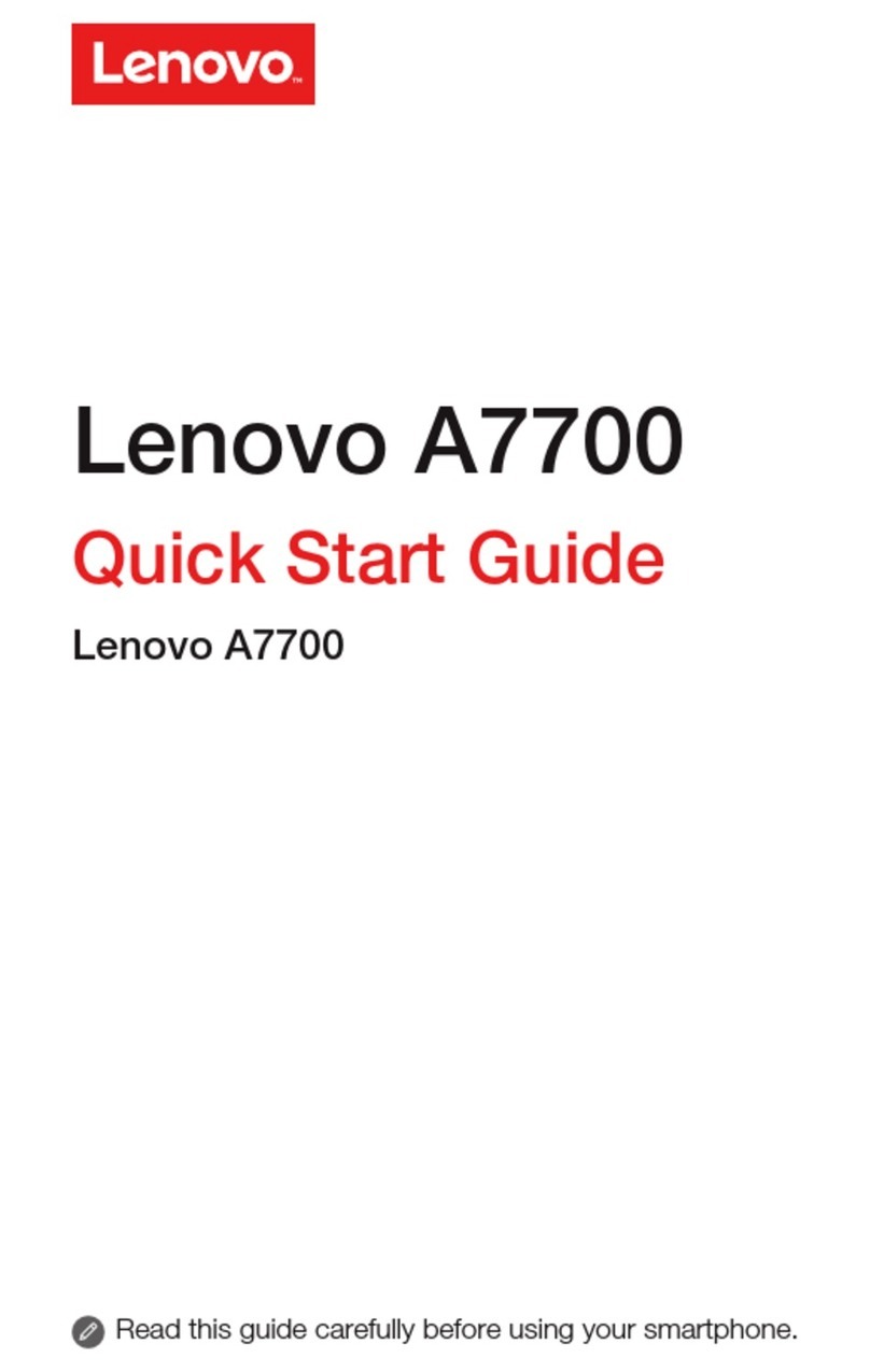 Lenovo A7700 User manual