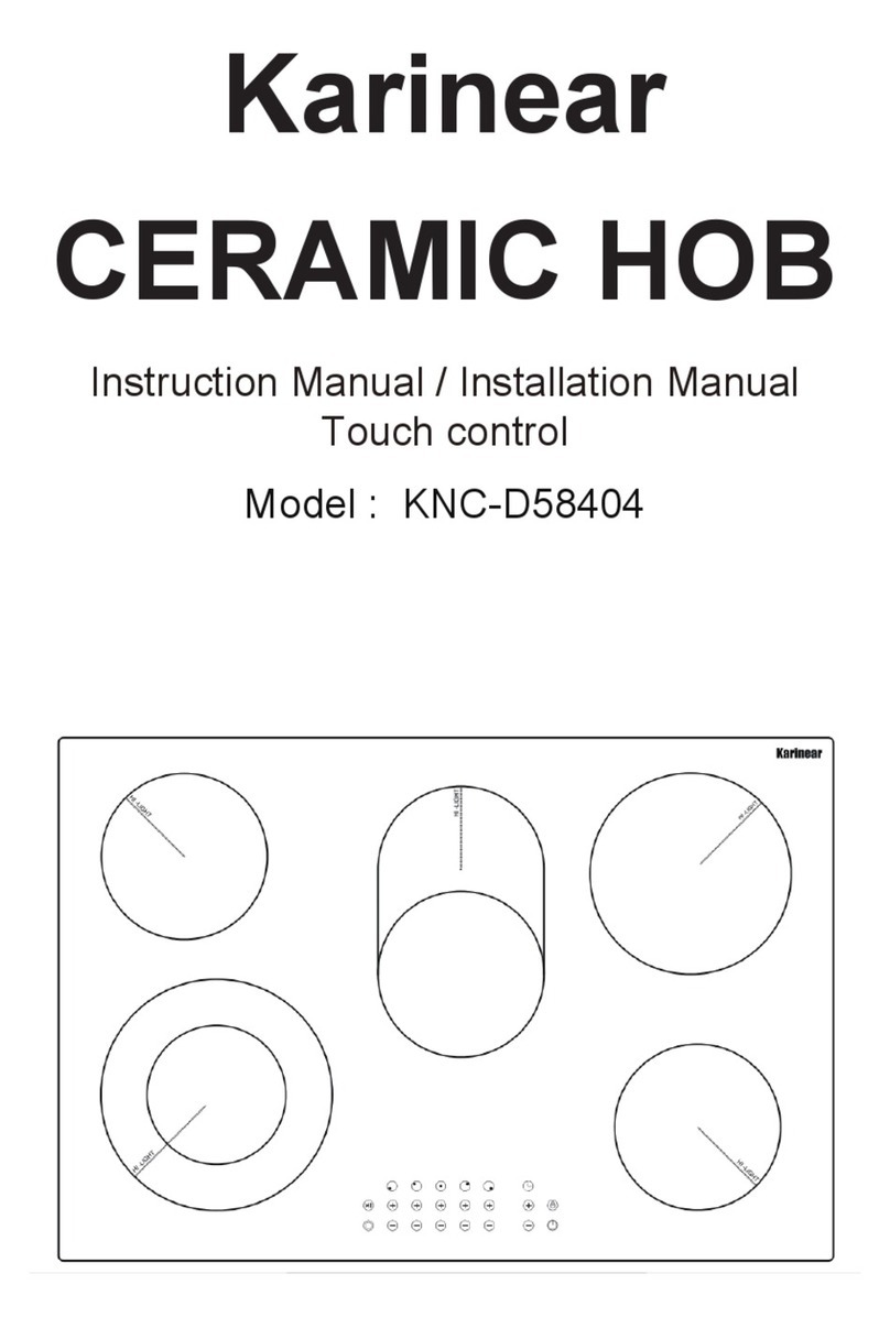 Karinear KNC-D58404 Specification sheet