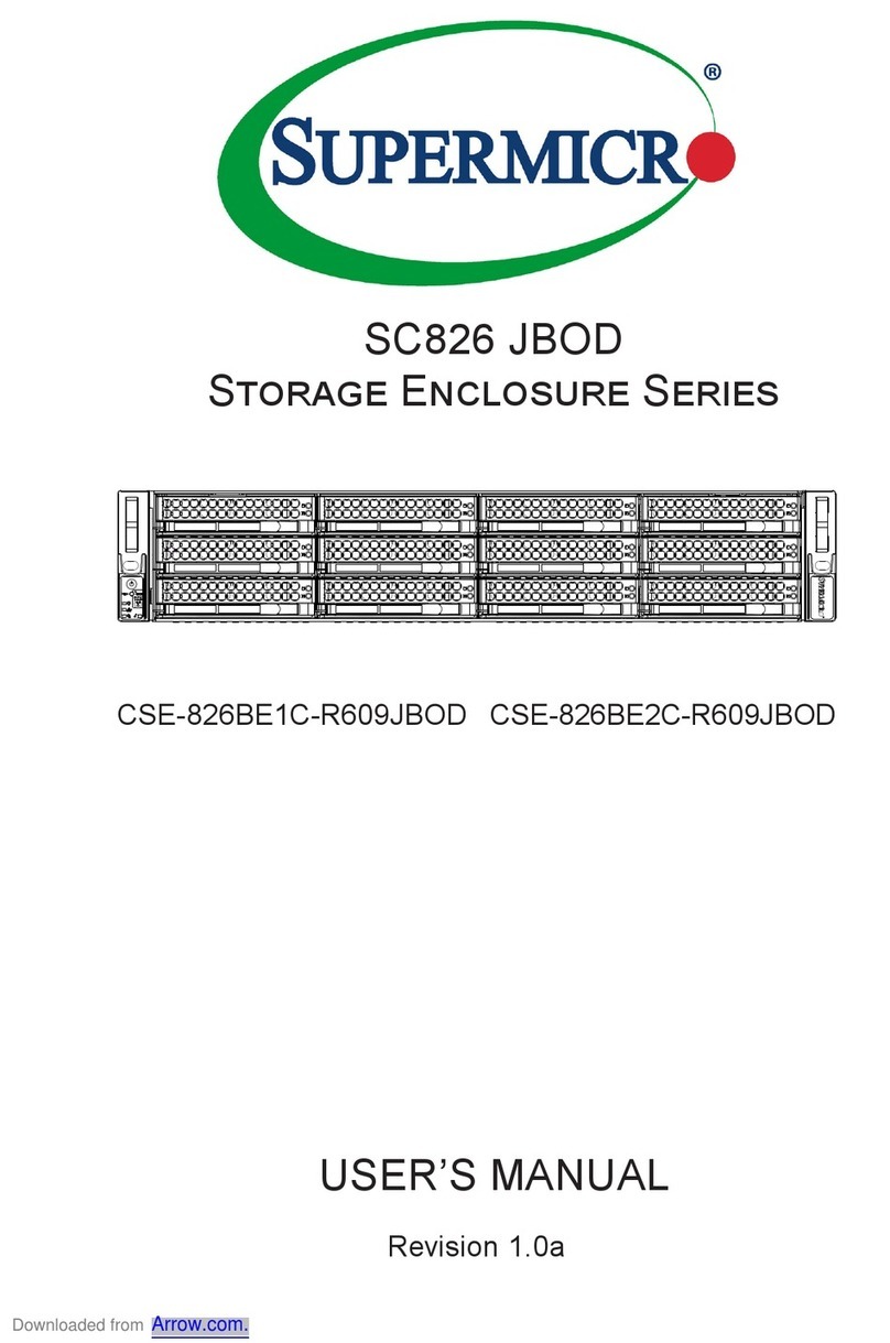 Supermicro CSE-826BE1C-R609JBOD user manual