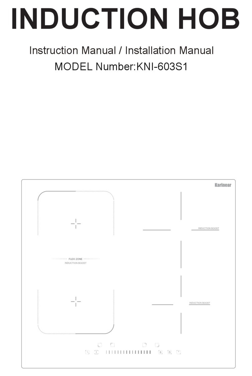 Karinear KNI-603S1 Instruction manual / installation manual