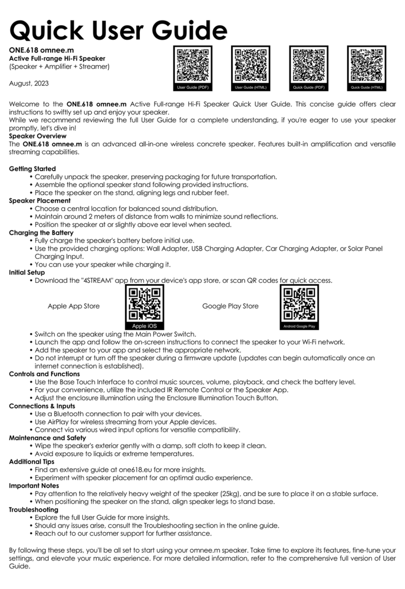 ONE.618 omnee.m Quick user guide