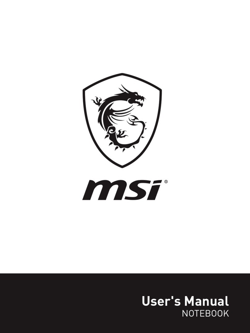 MSI GS65 Stealth Thin user manual