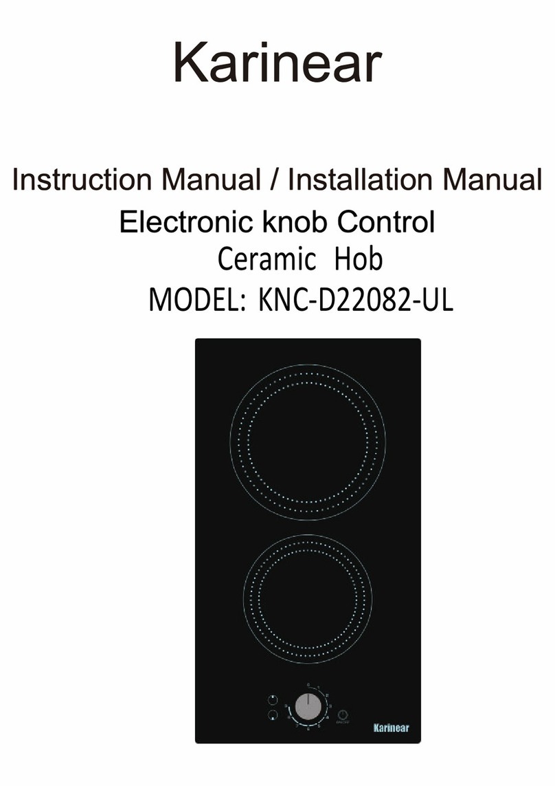 Karinear KNC-D22082-UL Instruction manual / installation manual