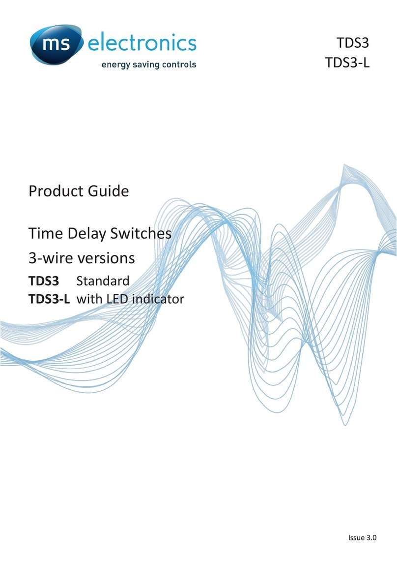 MS Electronics TDS3 User manual