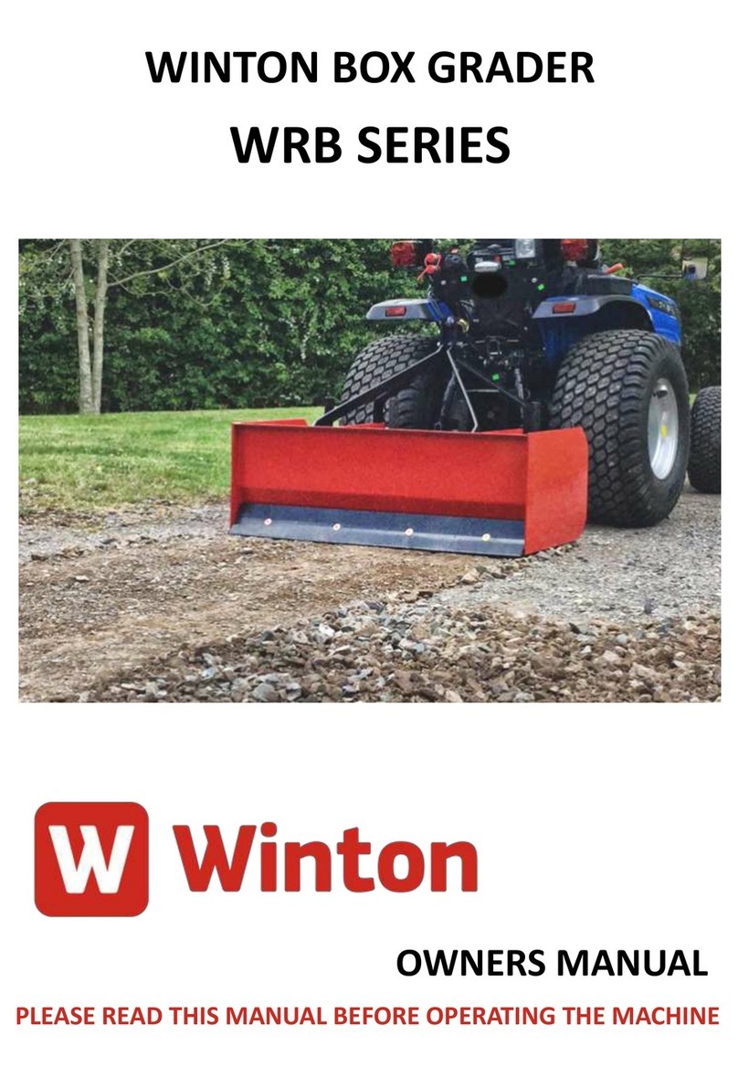 Winton WRB Series owner's manual