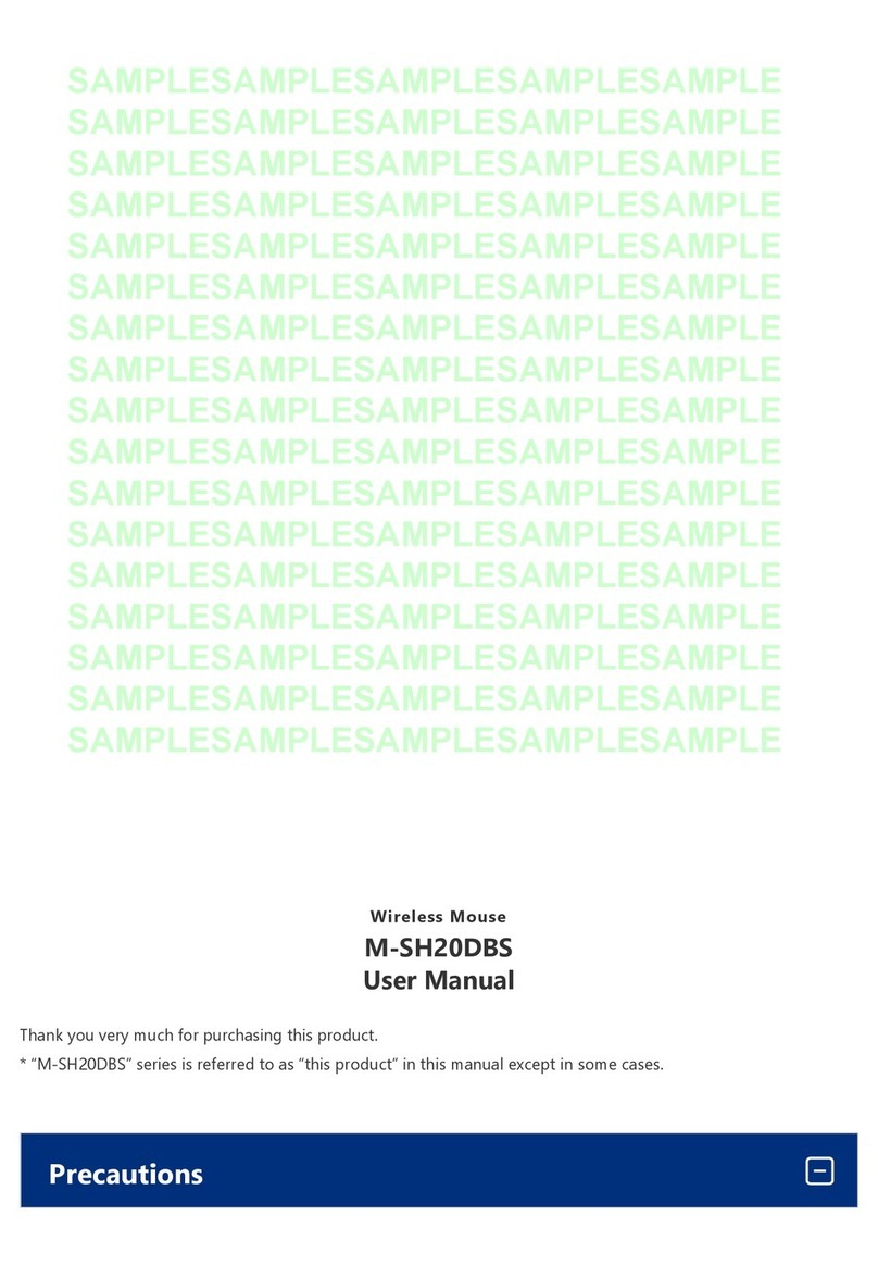 Elecom M-SH20DBS user manual