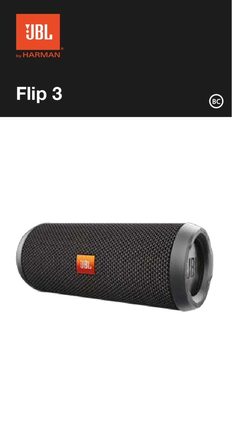 Harman JBL Flip 3 User manual