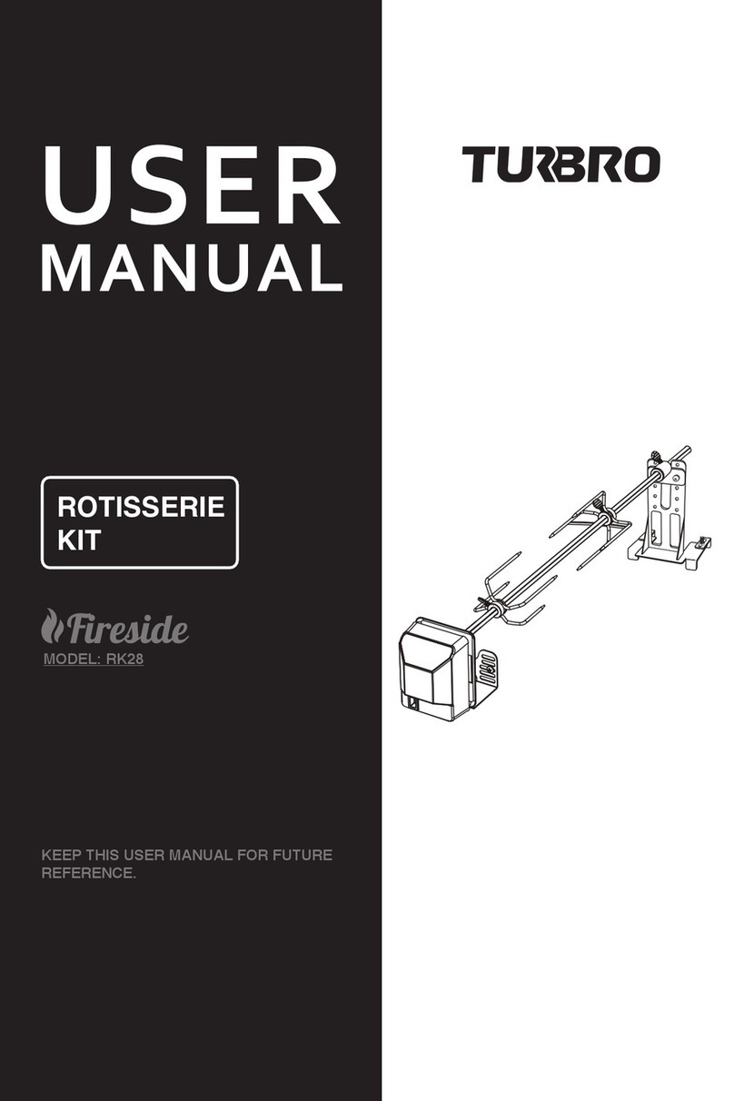 TURBRO Fireside RK28 User manual