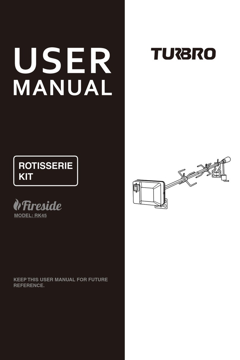 TURBRO Fireside RK45 user manual